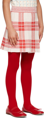 The Animals Observatory Kids Red Lynx Skirt