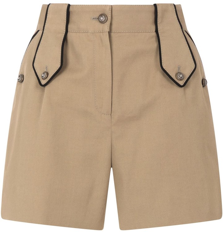 Dolce & Gabbana MilitaryDetails Drill Shorts ShopStyle