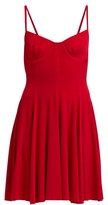 Thumbnail for your product : Norma Kamali Underwire Stretch-jersey Mini Dress - Red