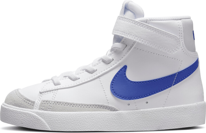 Nike Blazer Mid '77 Little Kids' Shoes in White - ShopStyle