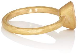 Malcolm Betts Women's Oval Emerald Ring