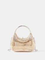 Thumbnail for your product : Judith Leiber Crystal-embellished Clutch Bag - Light Gold