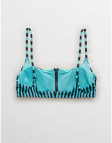 Thumbnail for your product : aerie Zipper Scoop Bikini Top