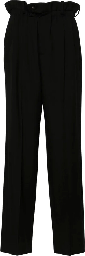 Gucci Pre-Owned Paperbag-Waist Trousers