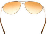 Thumbnail for your product : Barton Perreira Earhart Aviator Sunglasses