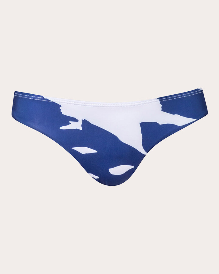 VERDELIMON Tunas Palms Low-Rise Bikini Bottoms