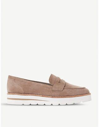 Dune Gabryel suede penny loafer