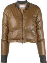 Thumbnail for your product : Fabiana Filippi cropped puffer jacket