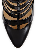 Thumbnail for your product : Jimmy Choo Freeze Strappy Cage Pump, Black