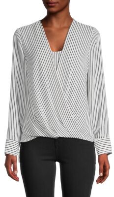 ​Striped Long Sleeve Blouse