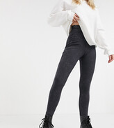 Thumbnail for your product : Noisy May Petite leggings in washed black