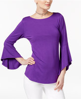 Thumbnail for your product : INC International Concepts Bell-Sleeve Top, Only at Macy's