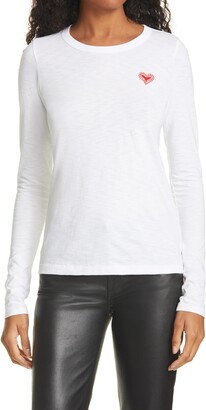 rag and bone embroidered tee
