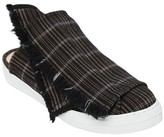 Thumbnail for your product : Ports 1961 20mm Layered Check Canvas Mule Sneakers