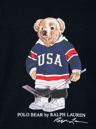 Ralph Lauren Kids Kids polo bear print sweatshirt