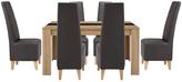 Thumbnail for your product : Joanna Table and 6 New Manhattan Chairs
