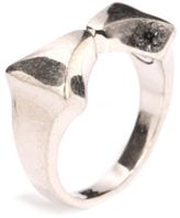 Thumbnail for your product : Alexander McQueen Anatomical Twin Ring