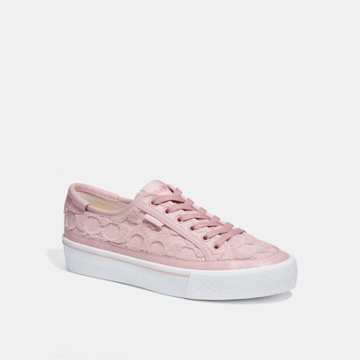 Coach Citysole Platform Sneaker In Signature Terry Cloth ShopStyle