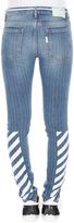 Thumbnail for your product : Off-White Diag Pinstripe Skinny Jeans