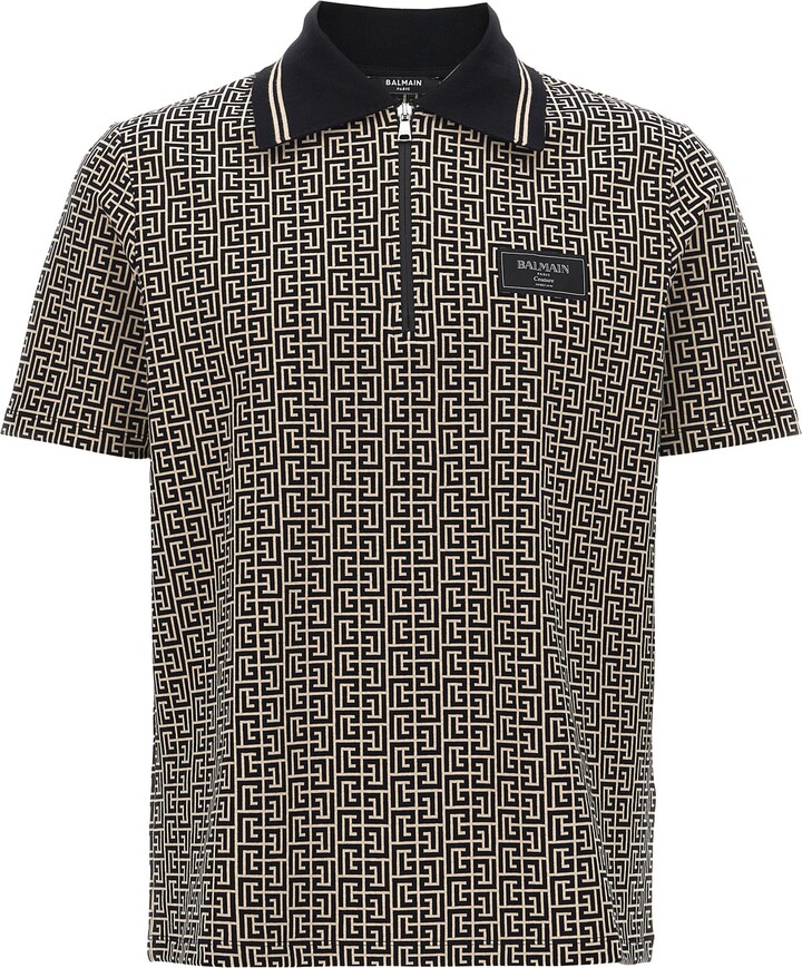 Balmain 'pb' Polo Shirt