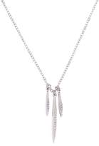 Thumbnail for your product : Karen Millen K9350102 flow drop crystal pendant