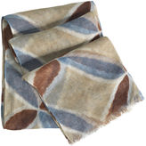 Thumbnail for your product : Johnston & Murphy Painted Flower Scarf