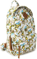 Thumbnail for your product : Forever 21 Fantasy Floral Canvas Backpack