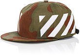 Thumbnail for your product : Off-White Men's Striped Cotton Ripstop Baseball Cap
