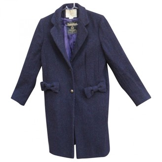 Sara Berman Purple Wool Coat for Women