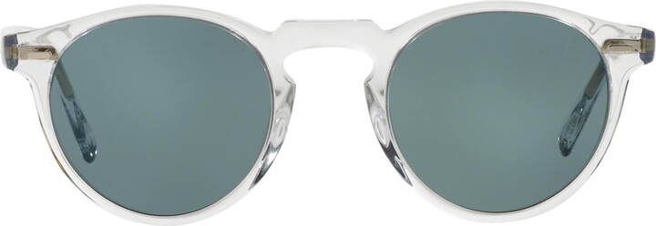 Oliver Peoples Gregory Peck Round Sunglasses