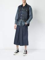 Thumbnail for your product : Comme des Garcons wide-legged cropped jeans
