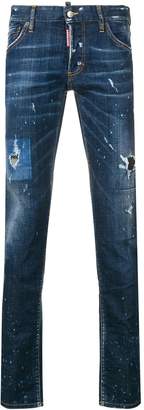 DSQUARED2 washed skinny jeans