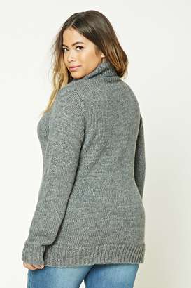 Forever 21 Plus Size Open-Knit Sweater