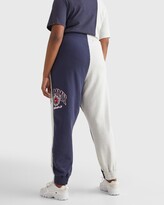 Thumbnail for your product : Tommy Jeans Women's Grey Sweatpants - THE ICONIC Exclusive - Curve Spliced College Sweatpants
