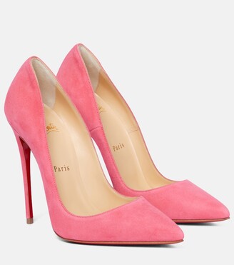 christian louboutin pink heels