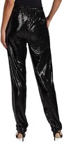 Thumbnail for your product : Halston Hannah Sequined Mesh Pants