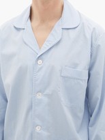 Thumbnail for your product : Emma Willis Piped Cotton Pyjamas - Blue