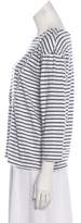 Thumbnail for your product : Chinti and Parker Striped Long Sleeve Top