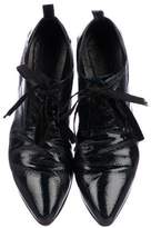 Thumbnail for your product : CNC Costume National C'N'C Patent Leather Pointed-Toe Oxfords