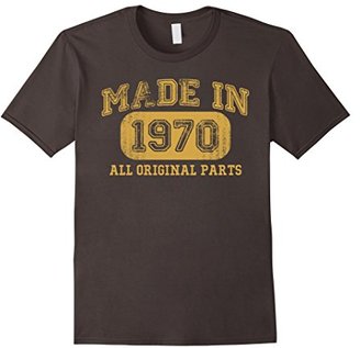 Børn Women's in 1970 Tshirt 47th Birthday Gifts 47 yrs Years Made in XL