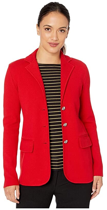 ralph lauren red blazer