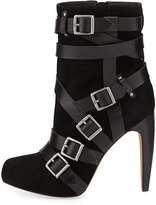 Thumbnail for your product : Sam Edelman Kenny Buckled Suede Bootie