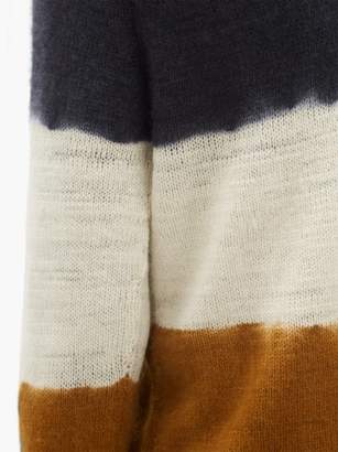 Denis Colomb Hand-dyed Cashmere Sweater - Mens - Yellow Multi