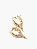 Thumbnail for your product : Melissa Kaye Lola Diamond & 18kt Gold Needle Earrings - Yellow Gold