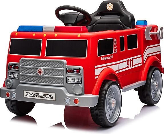 Freddo Fire Truck 12V 1-Seater Ride on for Kids