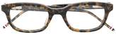 Thumbnail for your product : Thom Browne Eyewear tortoiseshell square glasses