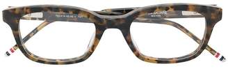 Thom Browne Eyewear tortoiseshell square glasses