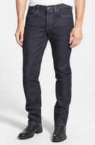 Thumbnail for your product : John Varvatos 'Bowery' Slim Straight Leg Jeans (Indigo)