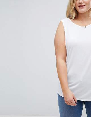 ASOS Curve Sleeveless Top With Scoop Back