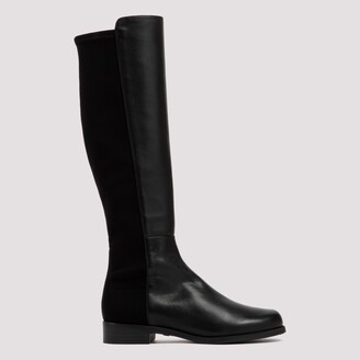 stuart weitzman metallic boots